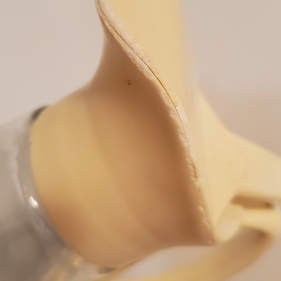 Vintage Log Cabin Syrup Dispenser Glass Eagle Pitcher Cottagecore Carafe MCM - Picture 6 of 10